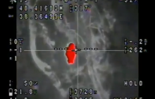 Ukraine forces destroy enemy military vehicle in Donbas (Video)