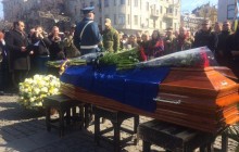 У Харкові прощаються із загиблою на Донбасі кулеметницею "Відьмою" (фото, відео)