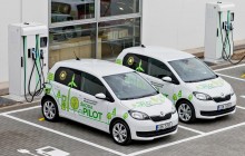 Skoda викотила на дороги 10 тестових електромобілів