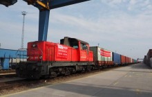 Через Україну запустили новий контейнерний поїзд сполученням Китай-Угорщина