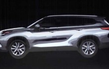 Toyota показала тизер нового кроссовера Highlander