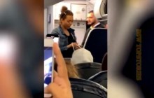 П'яна пасажирка задерла спідницю та станцювала тверк на борту літака (відео)