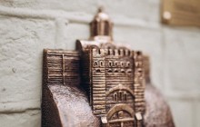 В Киеве появились миниатюрные Золотые ворота (фото)