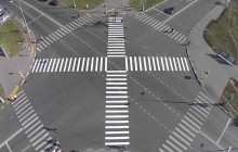 В Украине появятся диагональные пешеходные переходы