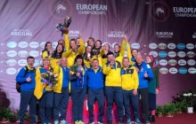 4 золота та 2 срібла: жіноча збірна України з боротьби стала найкращою на чемпіонаті Європи