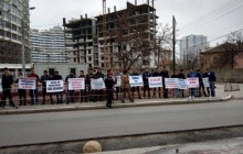 В Одессе протестовали против застройки побережья высотными "жемчужинами"