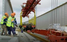 Russia starts railway construction on Kerch Strait Bridge