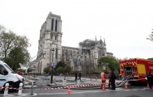 Пожежу в Соборі Паризької Богоматері загасили (фоторепортаж)