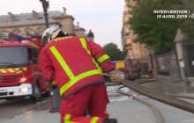 Як рятували Нотр-Дам: паризькі пожежники оприлюднили вражаючі фото та відео боротьби з вогнем