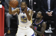 НБА: 38 очков Дюранта принесли Голден Стэйт победу над Клипперс (видео)