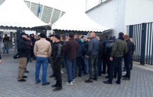 На територію Олімпійського зайшла група "тітушок" під виглядом журналістів (фото)