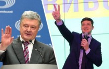 Другий тур виборів 2019: як у штабах Порошенка та Зеленського зустріли результати екзит-полів (відео)