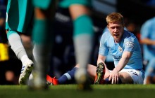 Гвардиола подтвердил, что лидер Ман Сити Де Брюйне не сыграет в дерби с Юнайтед