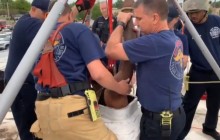 В США воришка-неудачник застрял в дымоходе и разрыдался (видео)