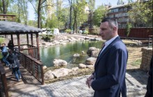Кличко проверил, как идет реконструкция Киевского зоопарка