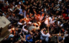 Вифлеемский огонь мира прибыл в Украину