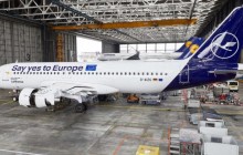 "Скажи "так" Європі": Lufthansa на честь виборів у Європарламент змінила розфарбування літака (фото)