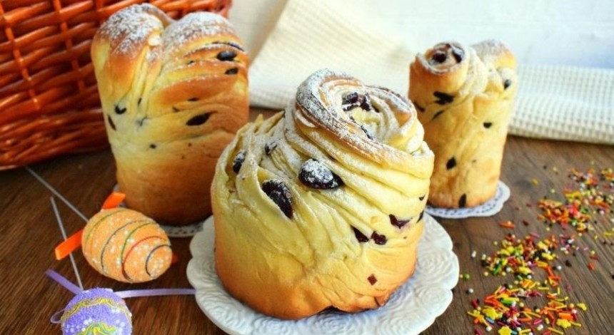 Паска краффін - кращі рецепти паски