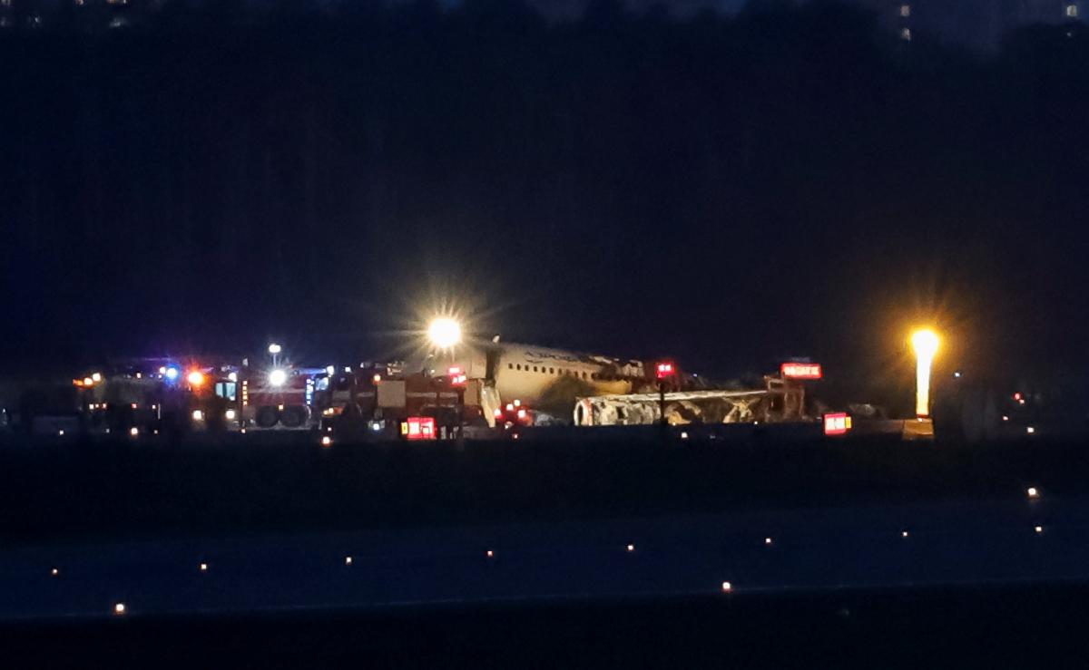 Літак у Шереметьєво загорівся при посадці / REUTERS