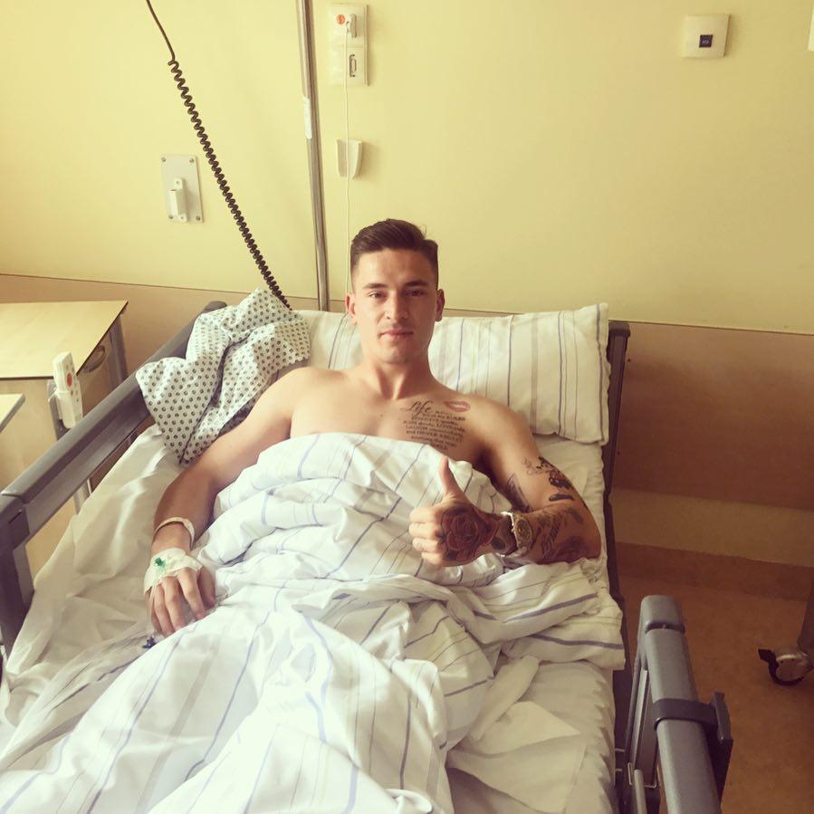 Вербич может вернуться на футбольное поле через месяц / Instagram Беньямина Вербича Вербич может вернуться на футбольное поле через месяц / Instagram Беньямина Вербича