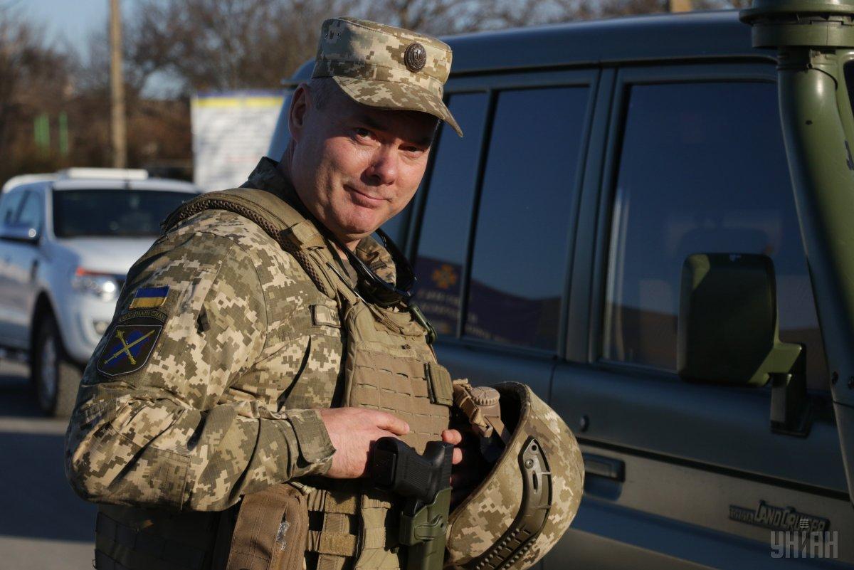 Командувач Об'єднаними Силами ЗСУ генерал-лейтенант Сергій Наєв / фото УНІАН