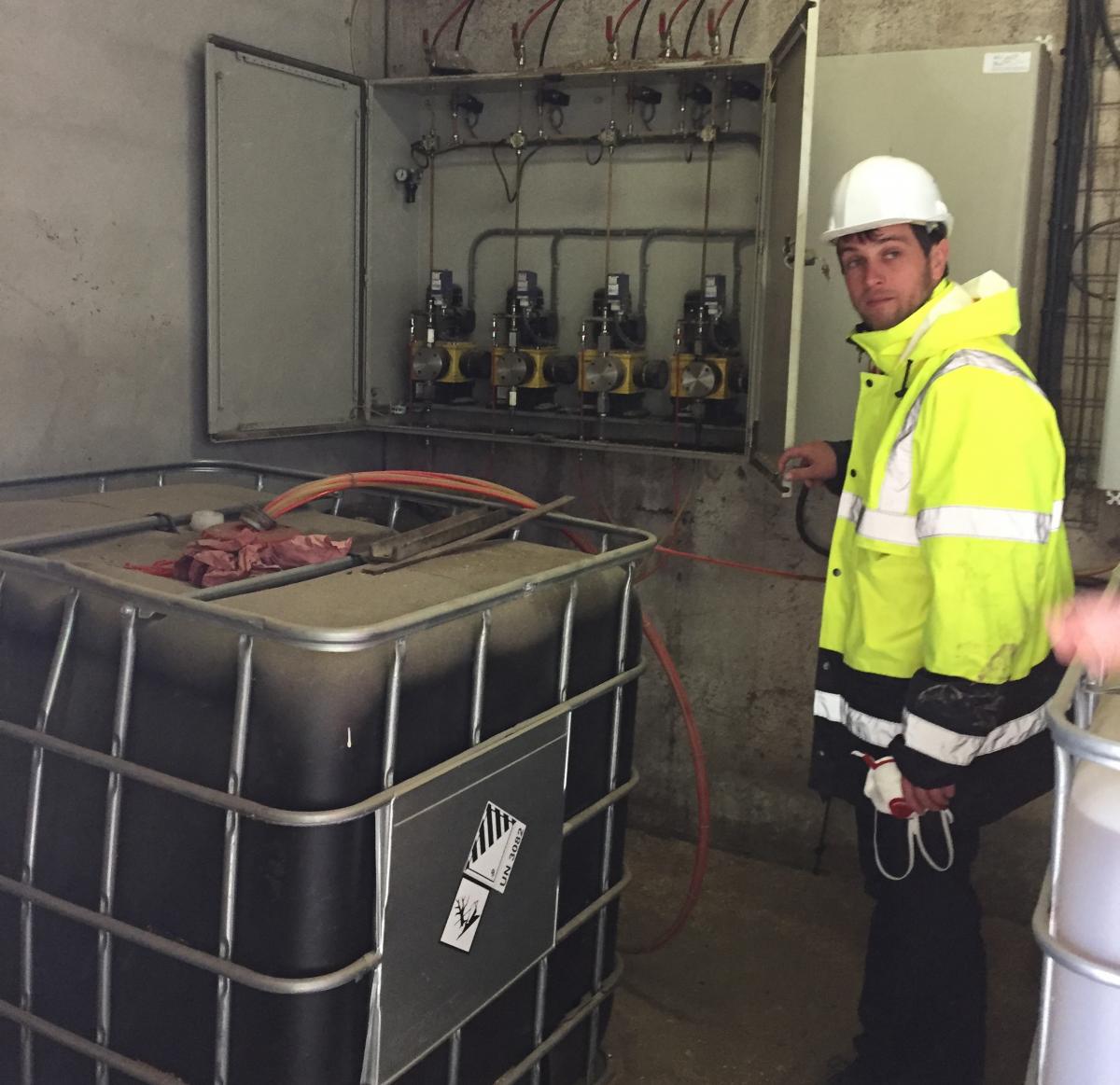 Оборудование позволяет равномерно наносить на зерно препарат в чрезвычайно малом количестве