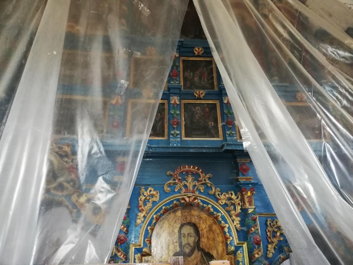У церкві в Гукливому єдиний в Україні іконостас такого типу / Фото Марина Григоренко