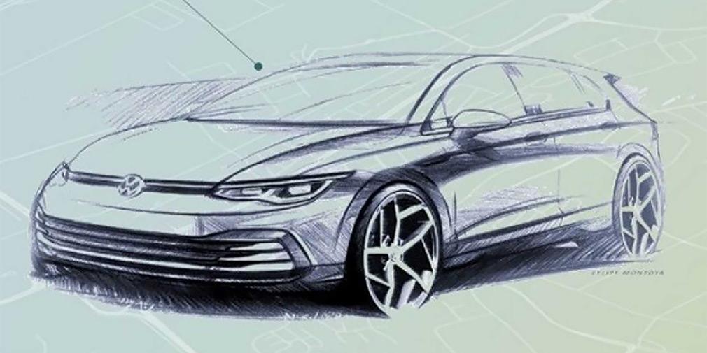 Следующий Volkswagen Golf получит увеличенный рельефный капот / фото Volkswagen Следующий Volkswagen Golf получит увеличенный рельефный капот / фото Volkswagen