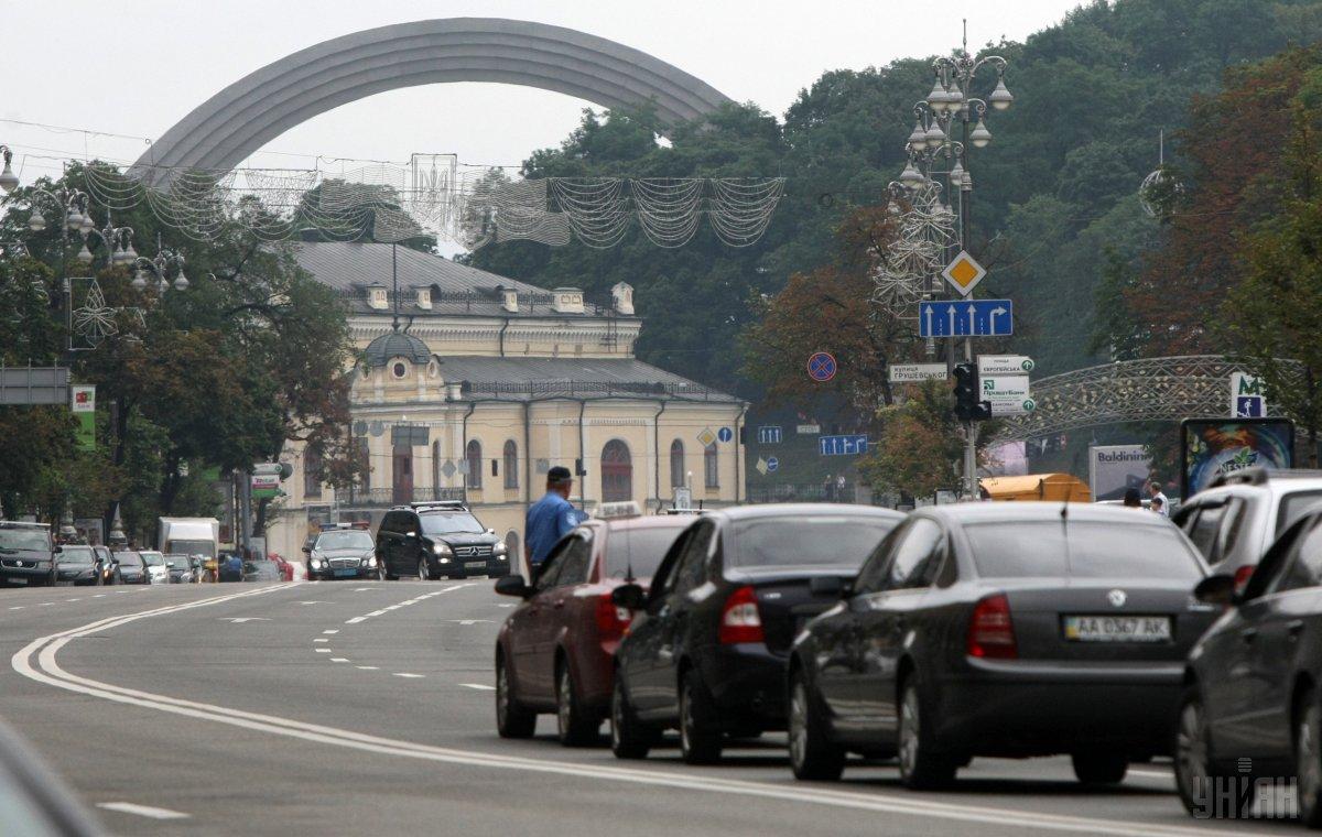 В Киеве в ближайшие дни могут ввести определенные ограничения на дорогах / УНИАН
