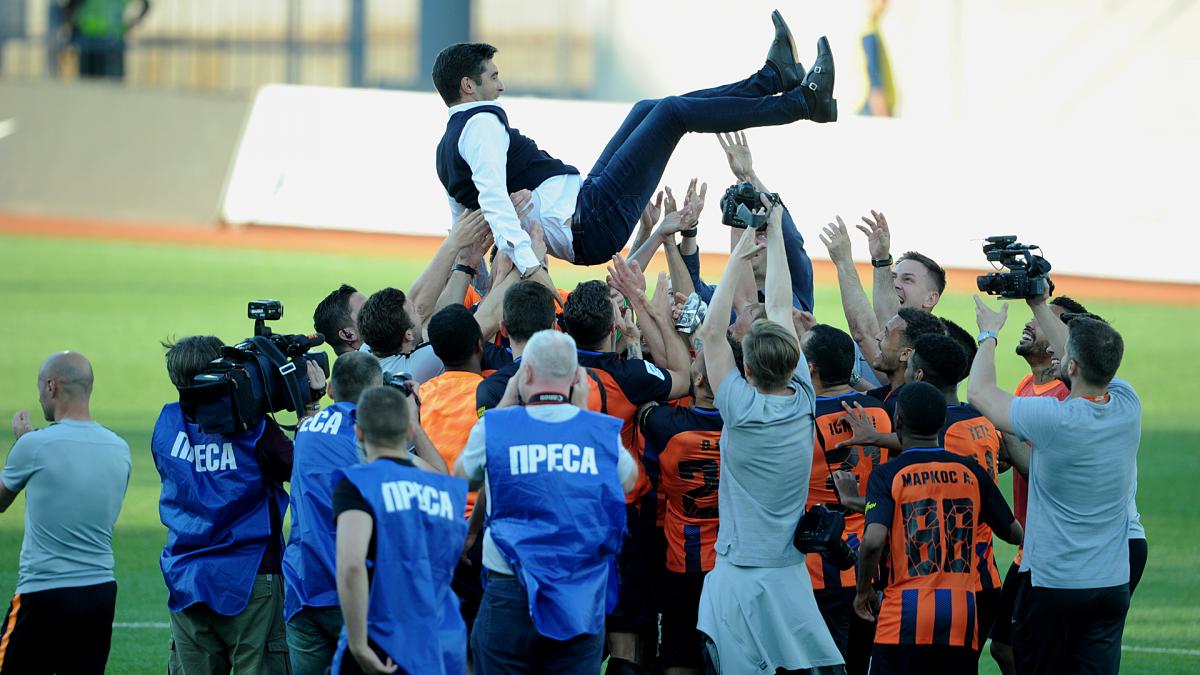 Шахтер выиграл седьмой трофей под руководством Паулу Фонсеки / фото: ФК Шахтер Шахтер выиграл седьмой трофей под руководством Паулу Фонсеки / фото: ФК Шахтер