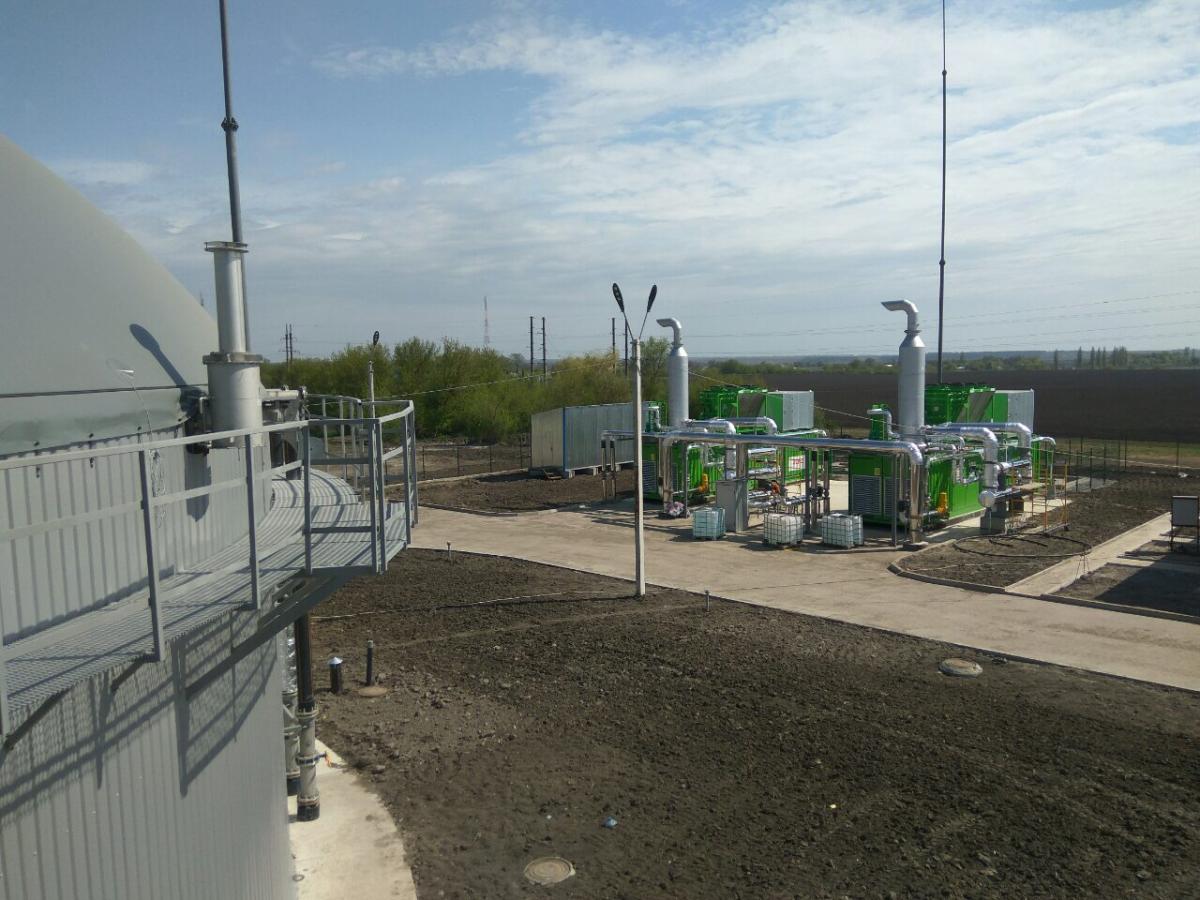 Зорг Биогаз реализовал новый проект по производству биогаза 2,4 МВт в Киевской области