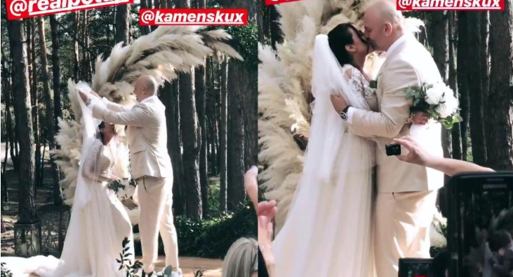 Настя Каменських і Потап стали чоловіком та дружиною / скріншот