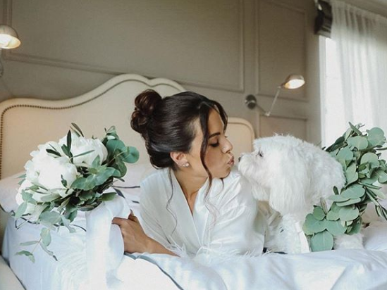 Каменских очаровала сеть милым фото со своей собакой / фото instagram.com/kamenskux