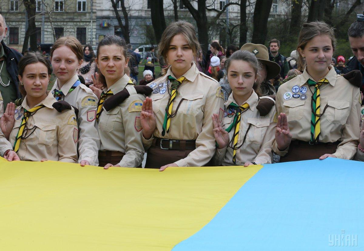 Рада ухвалила закон про державне визнання і підтримку Пласту / фото УНІАН Рада ухвалила закон про державне визнання і підтримку Пласту / фото УНІАН