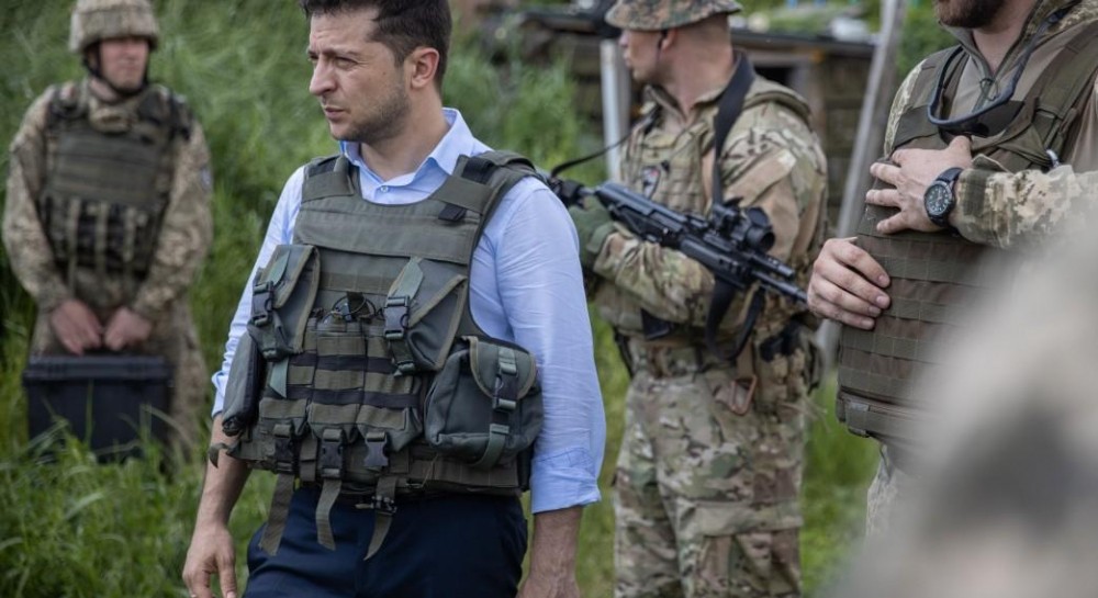 President Zelensky pays first working visit to Donbas (Photos) | UNIAN