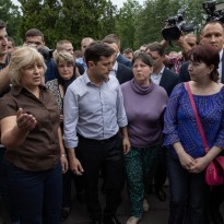 Зеленский посетил шахту на Львовщине, где погибли двое шахтеров (фото)