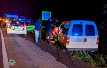 У Чернівецькій області поліцейські врятували водія, в якого під час руху стався мікроінсульт