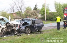 У Вінницькій області зіткнулися два автомобілі: четверо загиблих (фото, відео)