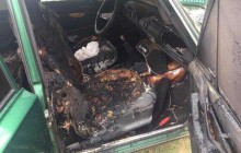 В Одесской области в загоревшемся авто погибла 2-летняя девочка (фото)