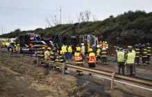В ДТП з автобусом у Чилі постраждали майже 60 людей (фото)