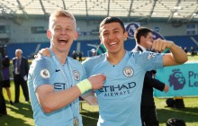 Фанаты Ман Сити во время празднования чемпионства в Англии посвятили песню Зинченко (видео)