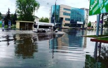 Ливень затопил белорусский Гомель (фото)