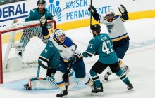 Кубок Стенлі: Сент-Луїс на виїзді обіграв Сан-Хосе, зрівнявши рахунок у серії (відео)