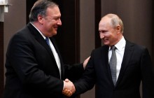 Путін на зустрічі з Помпео висловив сподівання на відновлення відносин між Росією і США