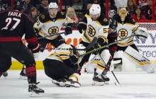 Кубок Стенлі: Бостон обіграв Кароліну в третьому матчі півфінальної серії поспіль (відео)