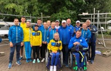 Українські паралімпійці тріумфально виступили на міжнародному турнірі з веслування (відео)