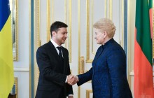 Zelensky thanks Grybauskaitė for support, providing practical assistance to Ukraine