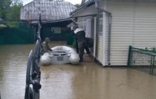Потужні зливи затопли декілька районів Івано-Франківської області