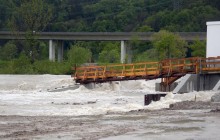 Шторм "Аксель" приніс потужні зливи в Німеччину (відео)