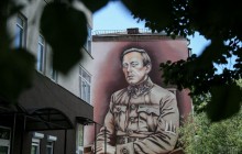 В Киеве открыли мурал с изображением Петлюры (фоторепортаж, відео)